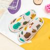 Pantuflas Desechables Portátiles para Niños de Hotel para el Hogar y la Sala Familiar Interiores de Suela Gruesa Antideslizante de Fondo Alto para Bebés Ligero
