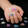 Nuevos accesorios de arte de uñas con cuentas de sirena, aurora transfronteriza 3D semicirculares pequeñas cuentas de agua cuentas de burbujas Decoraciones de uñas DIY