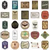 50 Pegatinas de Botella de Medicina Mágica de Dibujos Animados, Pegatinas de Grafiti, Pueden Decorar Maletas, Bolígrafos, Cuadernos de Guitarra, Impermeables y Populares