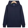 Sudadera con capucha Dison de algodón de 320 g con cremallera, nuevo estilo otoño/invierno, casual y a la moda, corte holgado, color liso, sudadera para hombre