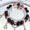 Nueva Pulsera de Cuentas con Grietas de Hielo de Estilo Chino Masculina Gao Yan Bendición del Oficial Celestial Nicho Bucle de Alto Nivel Pulsera para Parejas