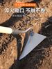 Enxadão para Formação de Sulcos e Camalhões, Enxada Triangular, Ferramenta Agrícola, Enxada Triangular Pontiaguda de Aço Manganês, Enxadão Bico de Gavião para Plantio de Hortaliças e Afofamento do Solo