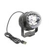 Luz ambiental USB linterna disco giratoria colorida de 360 grados luz de escenario disco dormitorio familiar luz de fiesta KTV