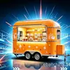 Carrinho de Lanches Comercial Multifuncional Barraca de Feira Noturna ao Ar Livre Carrinho de Vendas Móvel para Chá de Leite Bebidas Geladas Espetinhos Fritos Pode Oferecer Descontos