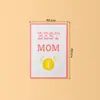 Decoración para Pastel Feliz Día de las Madres 2026 Mariposa 3D de Doble Capa Cinta de Cumpleaños para Mamá Lazo Insertar para Hornear