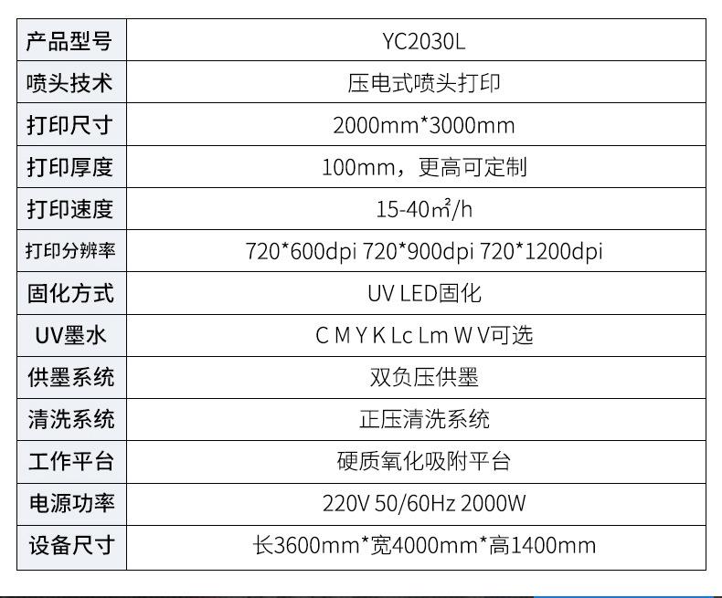 UV平板打印机YC2030L_07