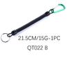 HENG JIA equipo de pesca cuerda perdida equipo de pesca para señuelos de pesca cuerda de pago con accesorios de pesca cuerda de resorte una generación de pelo