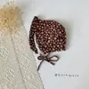 Gorro Floral Retro para Bebé Niña Primavera y Otoño Nuevo para Salir Meses Pequeños Protector de Fontanela Gorro Fetal Gorro de Palacio