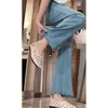 Jeans rectos, ligeramente acampanados, bordados florales para mujer, nuevo estilo de verano, talla grande, de cintura alta, adelgazantes y pantalones de pierna ancha cropped