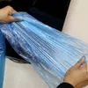 Bolsa de basura para cocina Suno engrosada portátil tipo chaleco extra gruesa rollo bolsa de plástico mediana plana negra 50*60