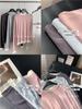 68.2% Lyocell Color Bloqueado Hongo Camiseta de Manga Larga Falsa de Dos Piezas para Mujer con Camiseta Base Otoño 2025