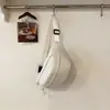 Nova Bolsa de Ombro Casual de Lona Outono 2026 para Mulheres, Bolsa Transversal, Bolsa de Peito Esportiva, Bolsa de Cintura Versátil de Nicho, Bolsa Feminina no Atacado
