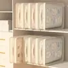 Bolsa de Almacenamiento de Malla de Cuatro Piezas para el Hogar, Cama, Sábanas, Funda de Edredón, Organizador, Armario, Edredón, Ropa, Bolsa de Almacenamiento a Prueba de Moho y Polvo