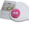 Pelota de Peluche de Dibujos Animados Linda Ojos Grandes Accesorios Ropa Bolsas Accesorios Zapatos de Cueva Hebilla de Zapato Muñeca Pequeña Accesorios para Manualidades