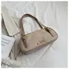 Estilo Coreano Otoño e Invierno Nuevo Retro Mate Versátil Bolso Pequeño de un Hombro Cruzado Bolso Almohada Bolso Boston Tendencia Bolso para Mujer