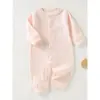 Mameluco para Bebé Primavera Otoño Niños Romper de Manga Larga Bebé Pequeño Ropa de Dormir para Bebé Algodón Puro Ropa para Bebé