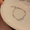 Pulseira Estrela Lua Brilhante Personalidade Feminina Concha Geométrica 2023 Novo Design de Nicho Pulseira para Namorada