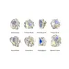 Video de Uñas Artísticas Color Moonlight Ultra Brillante de Moda Producto Terminado con Diamantes Apilados de Cristal y Perlas Decoración Popular de Diamantes Irregulares en Forma de Corazón, Rectangulares y de Ángulo Recto
