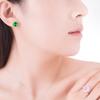 Transmisión en vivo drenaje productos de bienestar simulacro azul tanzanita esmeralda aretes 2 quilates cristal turmalina aretes