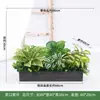 Combinación de paisajismo con plantas verdes artificiales, jardineras y maceteros, flores artificiales, arreglos florales artificiales, decoraciones de paisaje con plantas artificiales para uso en interiores y exteriores.