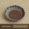 Porta-copos de Liga de Bambu Chinês Luxo Leve High-end Criativo Retrô Porta-chá Tapete Isolante Acessórios para Conjunto de Chá Kung Fu para Casa