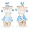 Juramento da Noite Tifei Lingerie Sex Uniforme Sexo Puro Vestido de Empregada Sexy Peito Pequeno Mostra Grande Livre Tentação Flertando terno