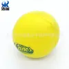 Bola de Pressão de Espuma PU Espuma PU Rebote Lento Amarelo Expressão Pressão Bola de Apertar