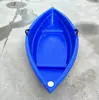 Barco flutuante de camada única de 2,2 metros para colher castanhas-d'água barco de pesca de camada dupla de 2,4 metros espessado barco de armar redes pontas aguçadas em ambas as extremidades espinheiro