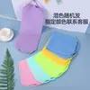 Rascador de espalda largo estilo coreano con cordón elástico, nailon engrosado, rascador exfoliante fuerte para la espalda para uso doméstico