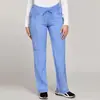 Uniforme de Enfermera de Quirófano para Mujer, Traje Médico de Manga Corta con Cuello en V, Absorbe la Humedad, Secado Rápido, Anti-Arrugas, Que No Se Desvanece, Ropa de Trabajo