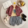 Pantalones de cuadros de pierna ancha estilo academia para niños 2026 Otoño niños medianos y pequeños estilo coreano elegantes versátiles