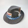 Sombrero de Jazz Marrón Oktoberfest Alemán Carnaval Montañismo Sombrero de Jazz Sombrero de Copa para Fiesta Adulto Sombrero de Escenario para Actuación