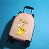 Maleta Infantil Femenina Dibujos Animados Maleta de Cabina Rueda Universal 18 pulgadas Viaje Contraseña Caja Trolley Masculina Se Puede Personalizar para Dropshipping
