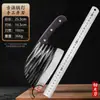 Cuchillo de Cocina Forjado para el Hogar Cuchillo para Cabeza de Pescado Cocina Afilado Cuchillo para Cortar Carne Cuchillo de Chef Cuchillo para Filetear Acero Inoxidable