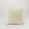 Funda de almohada de jacquard de alta precisión para sofá de sala de estar, moderna, sencilla, ligera y de lujo, estilo Ins