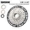 Cassette Piñón Libre Ultraligero para Bicicleta de Montaña Sunshine 10/11/12 Velocidades Bicicleta Velocidad Variable Diente Grande Escalada Rueda Torre