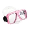 Máscara de Snorkel de Vidrio Templado para Adultos Gafas de Buceo Material de Silicona Buceo Libre Impermeable Máscara Facial PVC Marco Grande