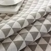 Restos de procesamiento de tela retazos tela de algodón lino a cuadros tela de lino cortina de lino tela para sofá mantel tela de fondo ins otros