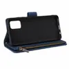 Comércio Exterior Aplicável Samsung A31 Carteira com Zíper Fosca Retro para Múltiplos Cartões A11 Capa de Couro Multifuncional Anti-dobra