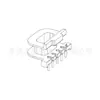 Estrutura de Transformador Epc17 Estrutura de Baquelite Epc18 Bobina de Estrutura de Alta Frequência Vertical 5+0 Pino 1710