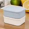 Caja de distribución especial para carne congelada de refrigerador, caja para mantener la frescura, caja de almacenamiento de grado alimenticio, caja de almacenamiento de cocina de silicona de gran capacidad