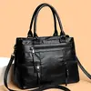 Bolso para Mujer 2025 Nueva Moda Gama Alta Retro Europeo y Americano Casual Bolso de Hombro Cruzado Bolso Sencillo de Gran Capacidad para Mamá