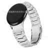 Adequado para Pulseira de Relógio de Aço Inoxidável Google 4/3 Google Pixelwatch Fivela Tartaruga Pulseira de Aço Pulseira de Metal Liberação Rápida Pulseira de Aço