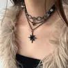 Acessórios de Subcultura Colar Estilo Doce Cool Garota Popular Acessórios para Pendurar no Pescoço Corrente de Pescoço Estrela Mang chocker Design de Nicho