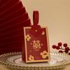 2025 Nova Flor Portátil Caixa de Doces para Casamento Lembrancinha de Casamento Caixa de Doces Casual Chinesa Caixa de Presente Caixa Vazia