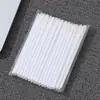 Pincel de Lábios Sólidos Sanitário Transfronteiriço Design Chanfrado Aveludado Não Solta Pelo Pincel para Mousse de Cílios Fabricante Atacado Batom Lábios