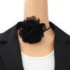 Colar fresco e doce colar de flores decorativas de veludo coreano rosa colar Taobao colar popular criativo