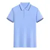 Camisa Polo de Lápiz de Algodón de Imitación de Alta Elasticidad, Estilo Nuevo de Verano 2026 para Hombres y Mujeres, Camiseta Casual de Negocios, Camisa Transpirable Delgada de Manga Corta