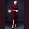 Vestido de novia estilo occidental de alta gama con bordado tridimensional para la suegra. Elegante vestido cheongsam para bodas y banquetes. Ideal para primavera y otoño.