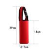 Ventas Directas de Fábrica Cubierta para Taza de Material de Buceo de Color Puro con Asa Estampada Cubierta para Taza Termo Simple Ultragruesa Portátil Bolsa para Taza/Olla de Agua